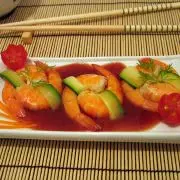 Garnelen mit Sriacha Sauce